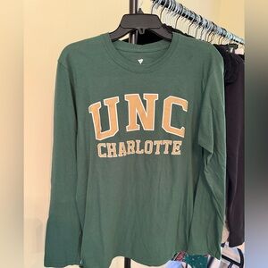 Fanatics UNC Charlotte Long Sleeve Tee *NEW WITH TAGS*